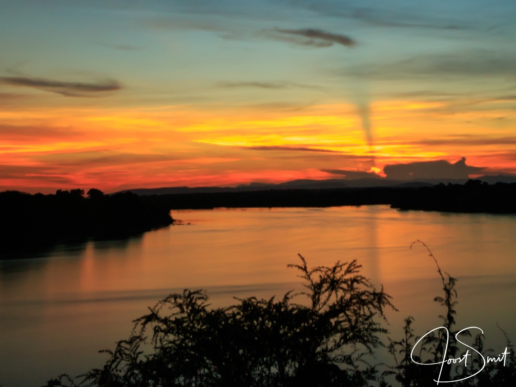 View over the Luangwa river