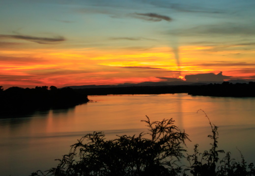 View over the Luangwa river